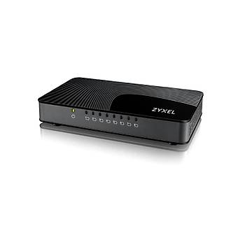 Zyxel GS-108S V2 8 Port 10/100/1000 Mbps Ynetilemez Gigabit Switch