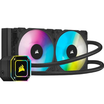 Corsair CW-9060046-WW Icue H100I Elite Capellix 240 MM RGB Fanl Sv lemci Soutucusu