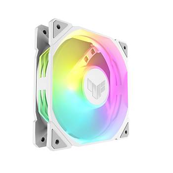Asus Tuf TR120 Reverse So�utucu Ters Hava Ak��l� Adreslenebilir ARGB 120mm Beyaz Kasa Fan�