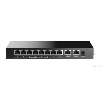 H3C Magic BS210T-P 10 Port GigaBit 8 Port PoE 57W +2 Port GigaBit Uplink Metal Kasa Y�netilemez Masa�st� Switch