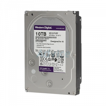 WD Purple WD101PURP 10TB 256mb 7200 Rpm 7/24 Gvenlik HDD Harddisk