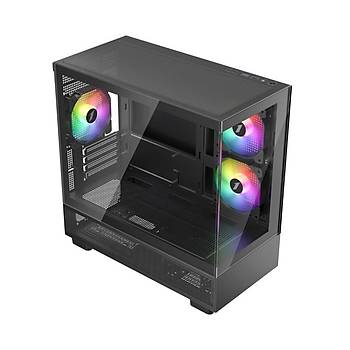 1ST Player Miku Mi5 750W 80+ Silver ARGB 6x12cm Fan Siyah ATX Kasa
