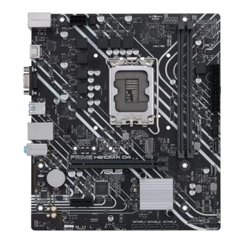 Asus Prime H610M-K D4 ARGB 2xDDR4 M.2 HDMI 12-13.14.Nesil LGA1700 Soket Anakart