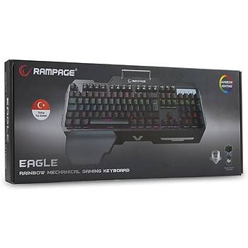 Rampage KB-R89 Eagle Blue Switch Mekanik Oyuncu Klavye