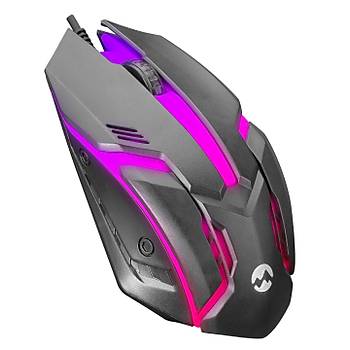 Everest KMK-91 Eco Gkkua Aydnlatmal USB Gaming Combo 4 in 1 Set Oyun Klavye+Mouse+Pad+Kulaklk