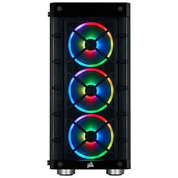 Corsair Icue 465X RGB Tempered Glass Siyah Mid Tower Bilgisayar Kasası