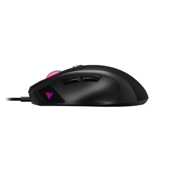 GAMDIAS ZEUS M5 RGB Ayd�nlatma USB Kablolu 7 Tu�lu Gaming Mouse 12800DPI Siyah