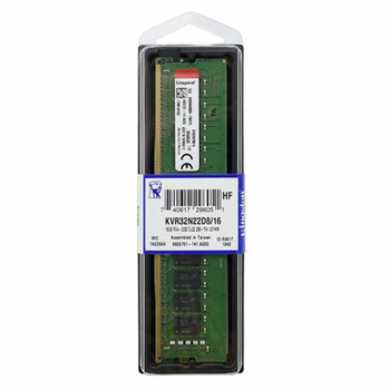 Kingston 16 GB 3200 MHz DDR4 CL22 KVR32N22D8/16 Ram