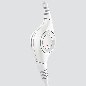 Logitech H390 USB G�r�lt� �nleyici Mikrofonlu Kulakl�k - Beyaz
