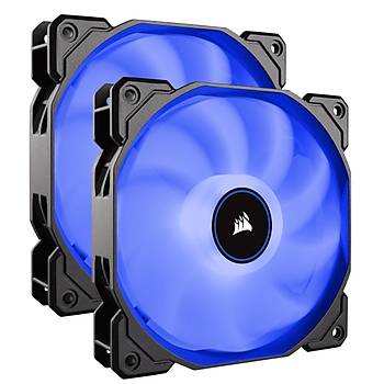 Corsair CO-9050090-WW AF140 140 MM Mavi Led Dk Grltl Fan 2Li Paket Kasa Fan
