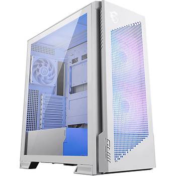 MSI MPG Velox 300R Airflow PZ Beyaz ARGB 1X120mm Fan E-ATX Gaming Bilgisayar Kasas�
