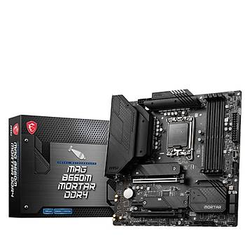 Msi MAG B660M MORTAR Intel LGA1700 DDR4 Micro ATX Anakart