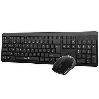 Exa KB260GCM Kablosuz Klavye Mouse Set Siyah