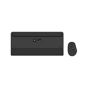 Philips SPT6607 Bluetooth Kablosuz Dual Mod 2.4ghz + 2 Kanall� T�rk�e Q Klavye & Mouse Set Siyah