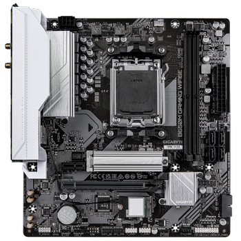 Gigabyte B650M Gaming WiFi6E AM5 DDR5 6400Mhz M.2 Bluetooth mATX Anakart