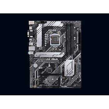 Asus Prime B560-Plus Intel B560 LGA1200 DDR4 4600 DP HDMI VGA 2X M2 USB3.2 Aura RGB Atx Anakart