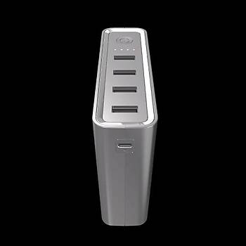 Energizer Ultimate XP20001PD 20000mAh  5 ��k��l� Ultra H�zl� Ta��nabilir �arj Cihaz� Gri