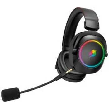 GameBooster WBH44  RGB Wireless 2.4G+BT Siyah Oyuncu Kulakl���