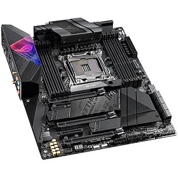 Asus Rog Strix X299-E Gaming II Intel X299 LGA2066 DDR4 4266 3  x M.2 USB3.2 AX Wifi + BT Aura RGB 1G + 2.5G Lan Atx Anakart
