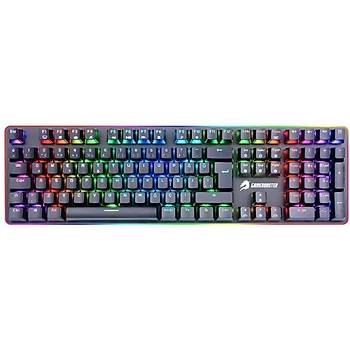 GameBooster G918 Fire Storm RGB Red Switch Mekanik Beyaz Oyun Klavyesi