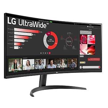LG 34 �n� 34WR50QC-B VA 3440x1440 Curved Monitor