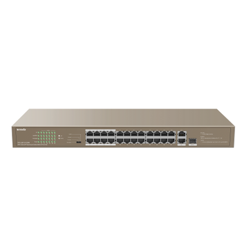 Tenda TEF1126P-24-250W 24Port 10/100 Ynetilemez Poe Swtch