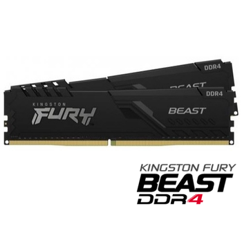 Kingston Fury Beast 32 GB (2x16) DDR4 3200 MHz KF432C16BB1K2 Ram