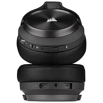 Corsair CA-9011188-EU VIRTUOSO RGB XT YKSEK DUYARLILIKLI KABLOSUZ GAMING KULAKLIK SIYAH