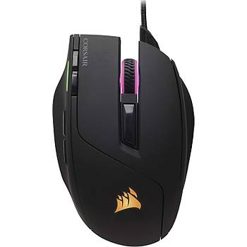 Corsair CH-9303011-EU Sabre RGB Hafif Tasarm 10.000 Dpi Optik Sensr Siyah Gaming Mouse