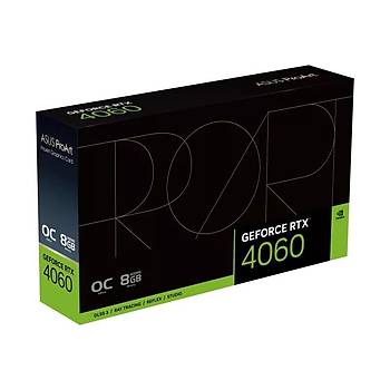 Asus PROART-RTX4060-O8G 8GB GDDR6 HDMI DP 128BT Ekran Kart