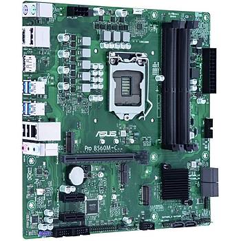 Asus Pro B560M-C/CSM Intel B560 LGA1200 DDR4 4600 2xDP HDMI 2x M2 USB3.2 Matx Anakat