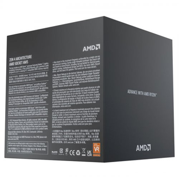AMD Ryzen 9 7900 12 �ekirdek 5.40GHz AMD Wraith Prism Fan AM5 Box ��lemci (Grafik Kart YOK, Fan VAR)