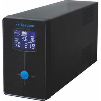Tescom Leo+ 2200VA Line Interactive UPS 900960153 (2x9A Ak) Kesintisiz G Kayna
