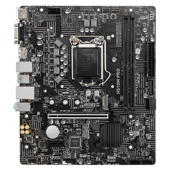 Ms� H510M Pro 3200MHz(OC) HDMI M.2 DP mATX 1200p Anakart