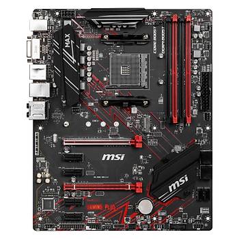 MSI B450 GAMING PLUS MAX 4133MHz(OC) DDR4 Soket AM4 M.2 HDMI DVI ATX Anakart