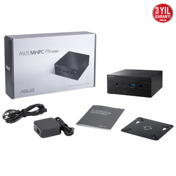 Asus MiniPC PN51-S1-B332 AMD Ryzen 3 R3-3500U 8Gb Ram 256Gb SSD Paylaşımlı Ekran Kartı Wi-Fi  Bluetooth Windows 11 Pro MFF MiniPC