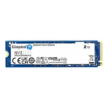 Kingston NV3 SNV3S/2000G 2TB NVME PCIE GEN4 6000/5000MBS M.2 SSD