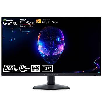 Dell Alienware AW2724HF IPS 27 FullHD 1Ms 360Hz HDMI+DP Gaming Monitr