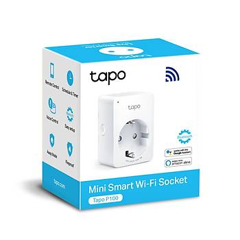 TP-Link Tapo P100 Mini Wi-Fi 4l Akll Priz