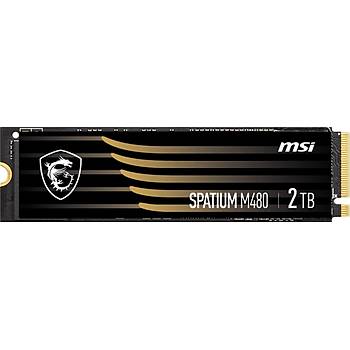 MSI Spatium M480 Pro 2TB Gen4  M.2 7400-7000Mbps SSD