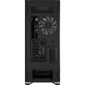 Corsair �cue 7000X CC-9011226-WW Rgb 3X Temperli Cam Dahihli Rgb Kontrolc� Full Tower Siyah Smart Bilgisayar Kasas�