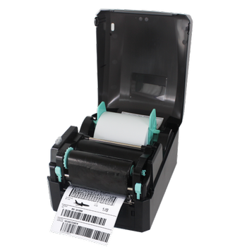 Godex GE300 203DPI Termal Transfer SER�+USB+ETHERNET Barkod Yaz�c� (R�BONLU KULLANIM)