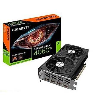 Gigabyte RTX 4060 TI Windforce OC GV-N406TWF2OC-16GD 128 Bit GDDR6 16 GB Ekran Kart�