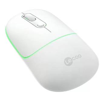 Lenovo Lecoo WS210-B Beyaz Kablosuz Mouse