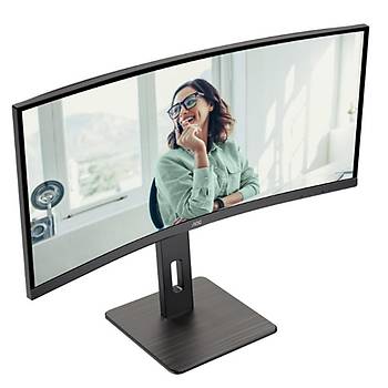 34 AOC CU34P3CV 4MS 100MHZ 1XHDMI 1XDP USB TYPE-C RJ45 WQHD 3440X1440 HOPARL�R Y�KSEKL�K AYARI CURVED VESA S�YAH MON�T�R
