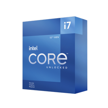 Intel i7-12700KF 12 ekirdek 3.60 GHz LGA1700p Kutulu lemci (Fan Yok)