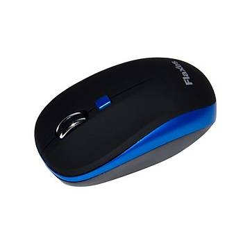Flaxes FLX-925MS Optik Kablosuz Mouse Mavi-Siyah