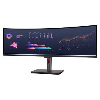 Lenovo ThinkVision P49w-30 63DBRAT1TK 49 Full HD 4ms 60Hz HDMI Display Port Thunderbolt Vesa Monit�r