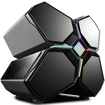 Deep Cool Quadstellar Full Tower Bilgisayar Kasas Siyah PSU YOK