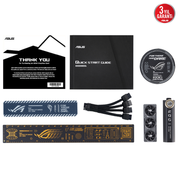 Asus Rog Astral-RTX5090-O32G-Gaming 32Gb 512Bit GDDR7 2xHDMI 3xDP GAMING Ekran Kart�